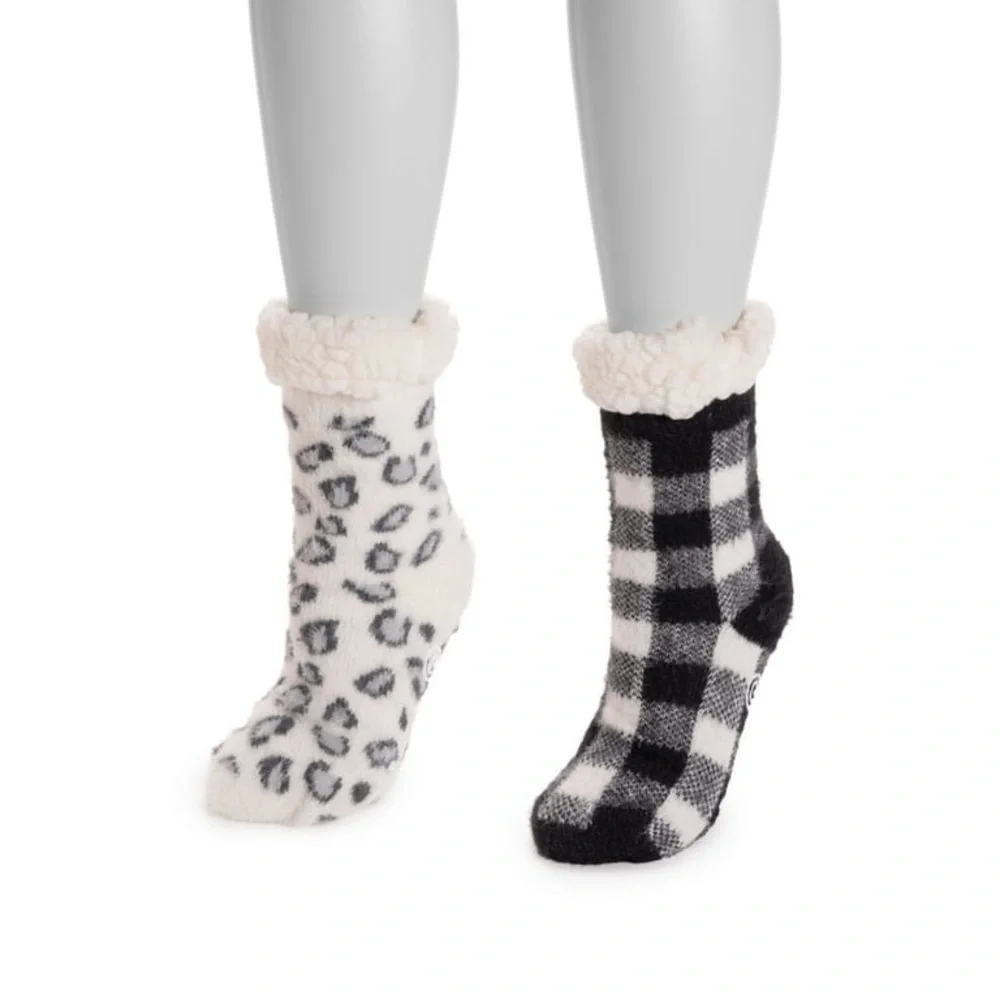 Muk Luks® Original Cabin Socks 2 Pair Pack Style SZ S-M shoe size 5-7 woman’s